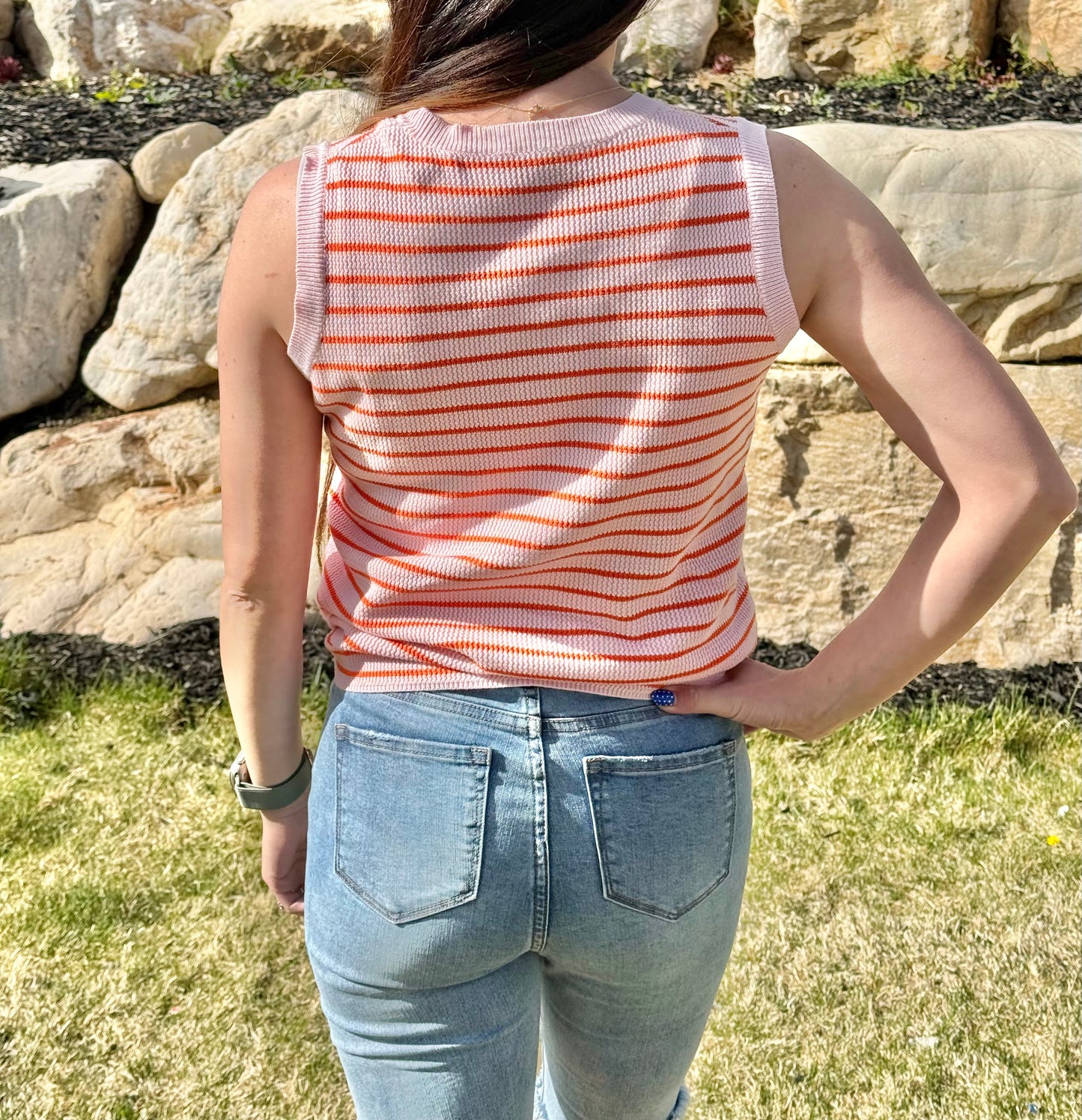 Citrus Stripe Tank