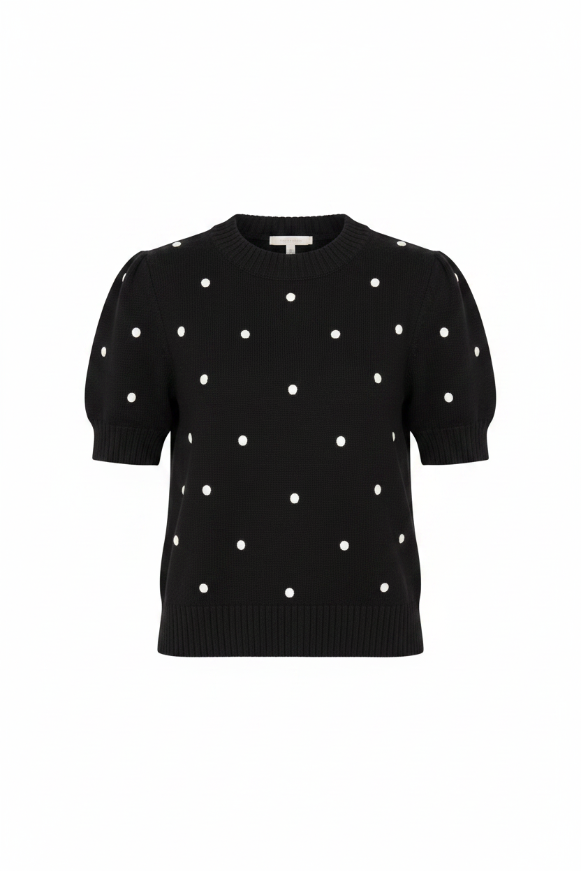 The Flirt Polka Dot Shirt