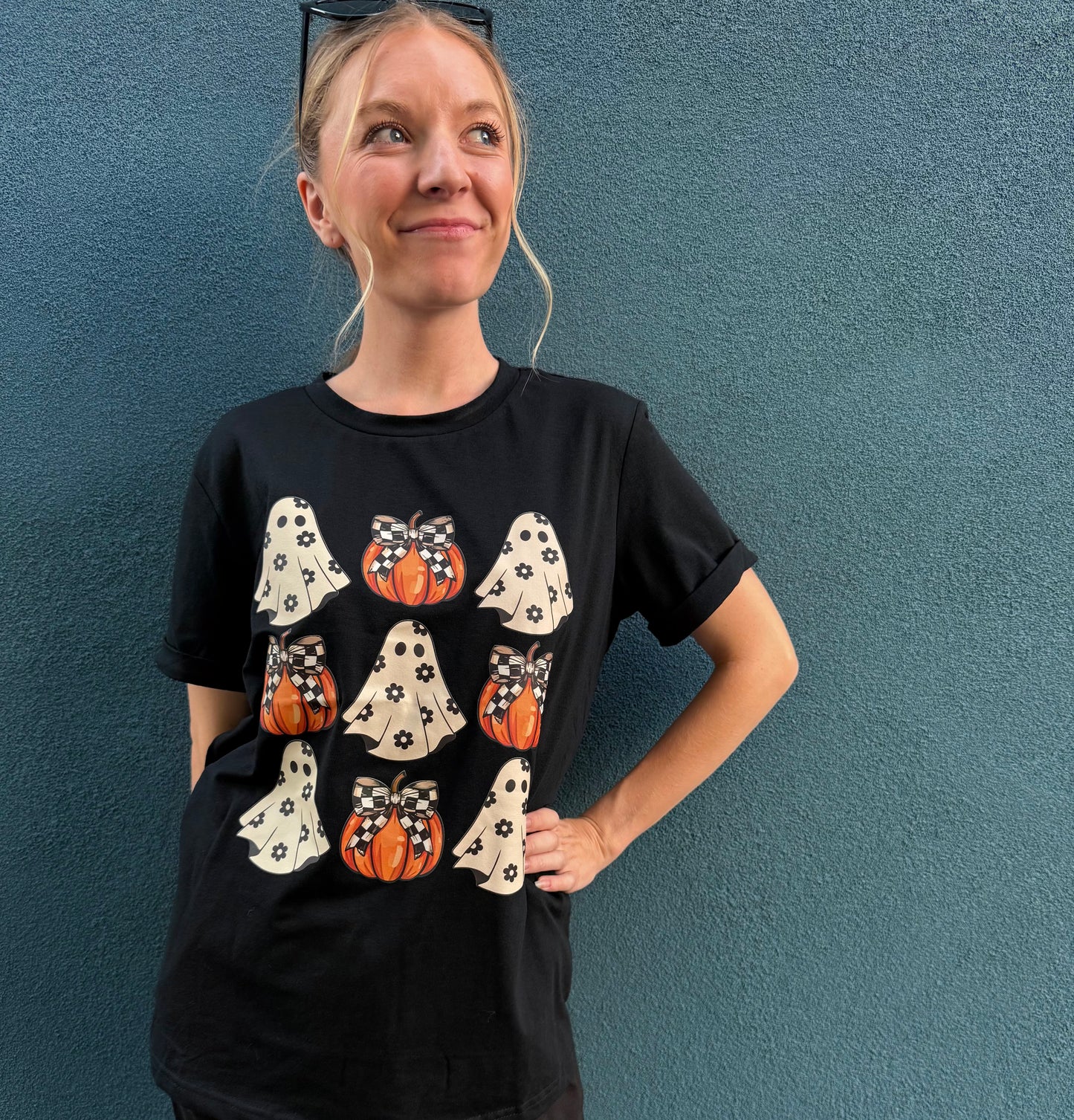 The Black & Boo Pumpkin Tee