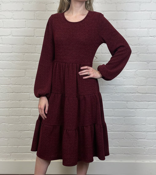 The Ruffled Red Dress