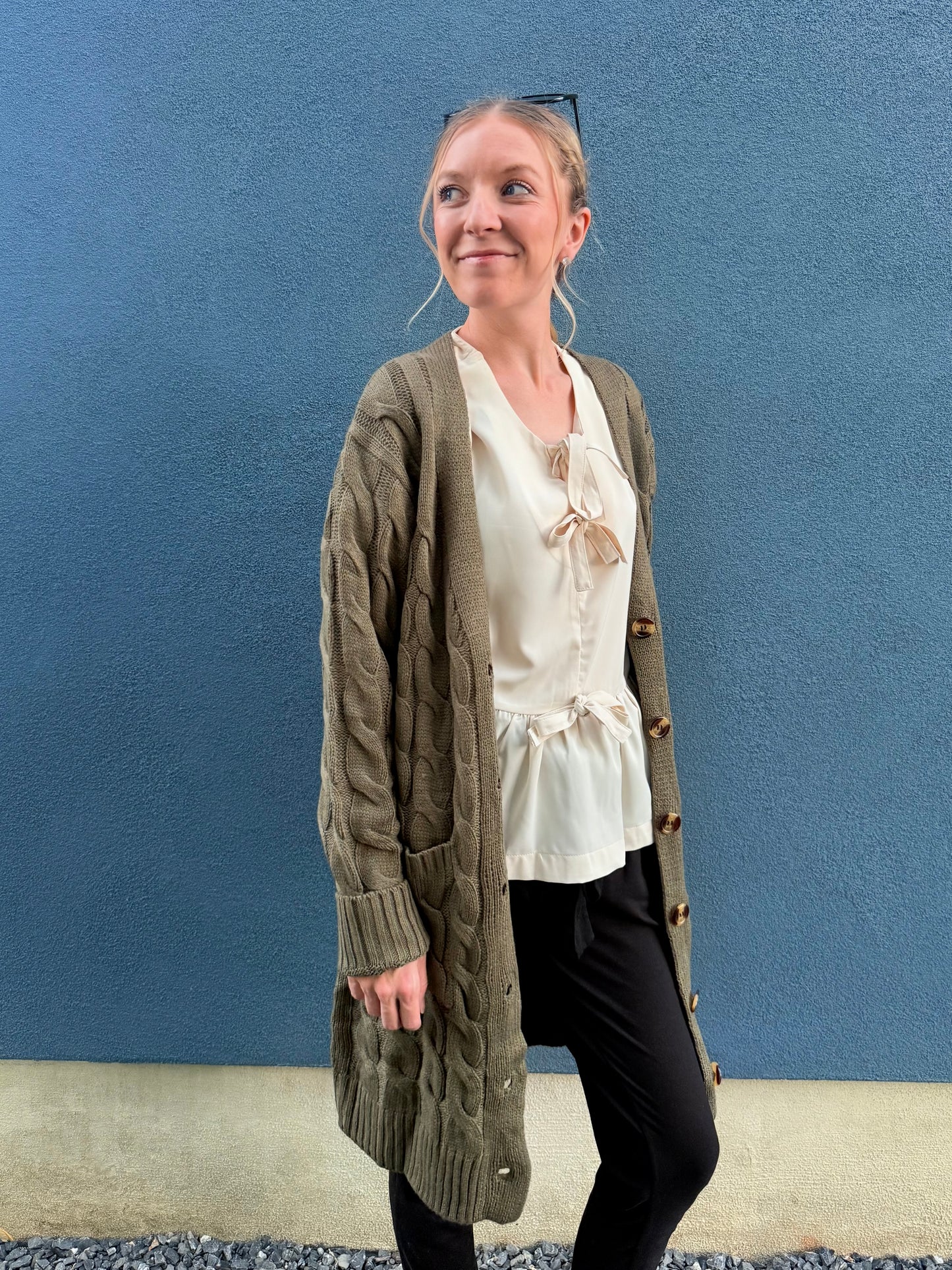 The Olive Grove Cardigan