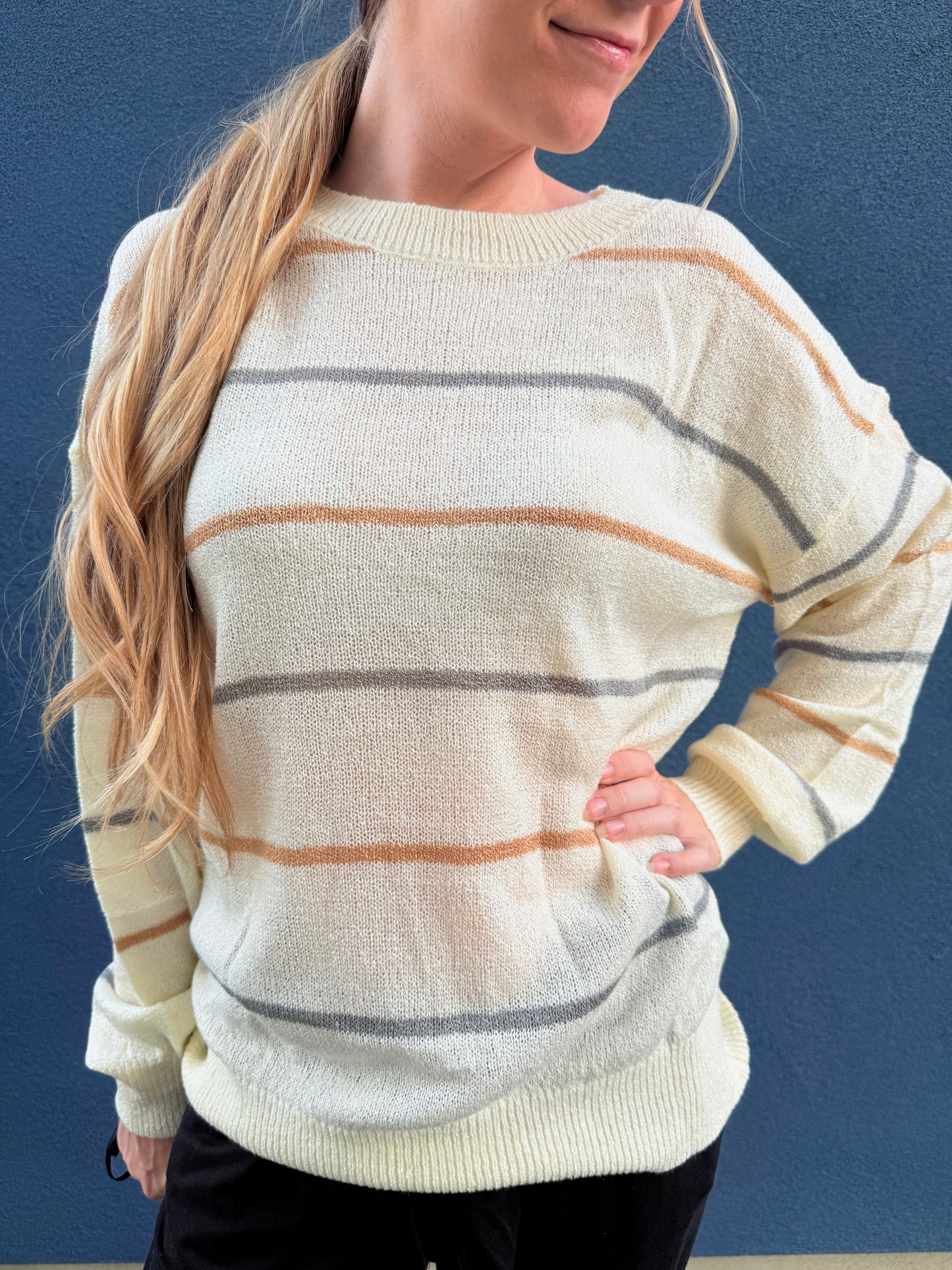 The Sandy Striped Sweater