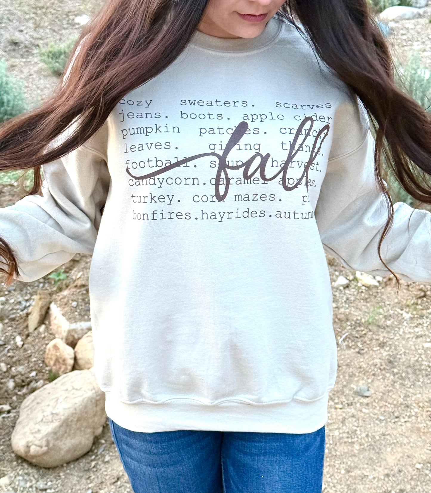 Fall Cream Sweater