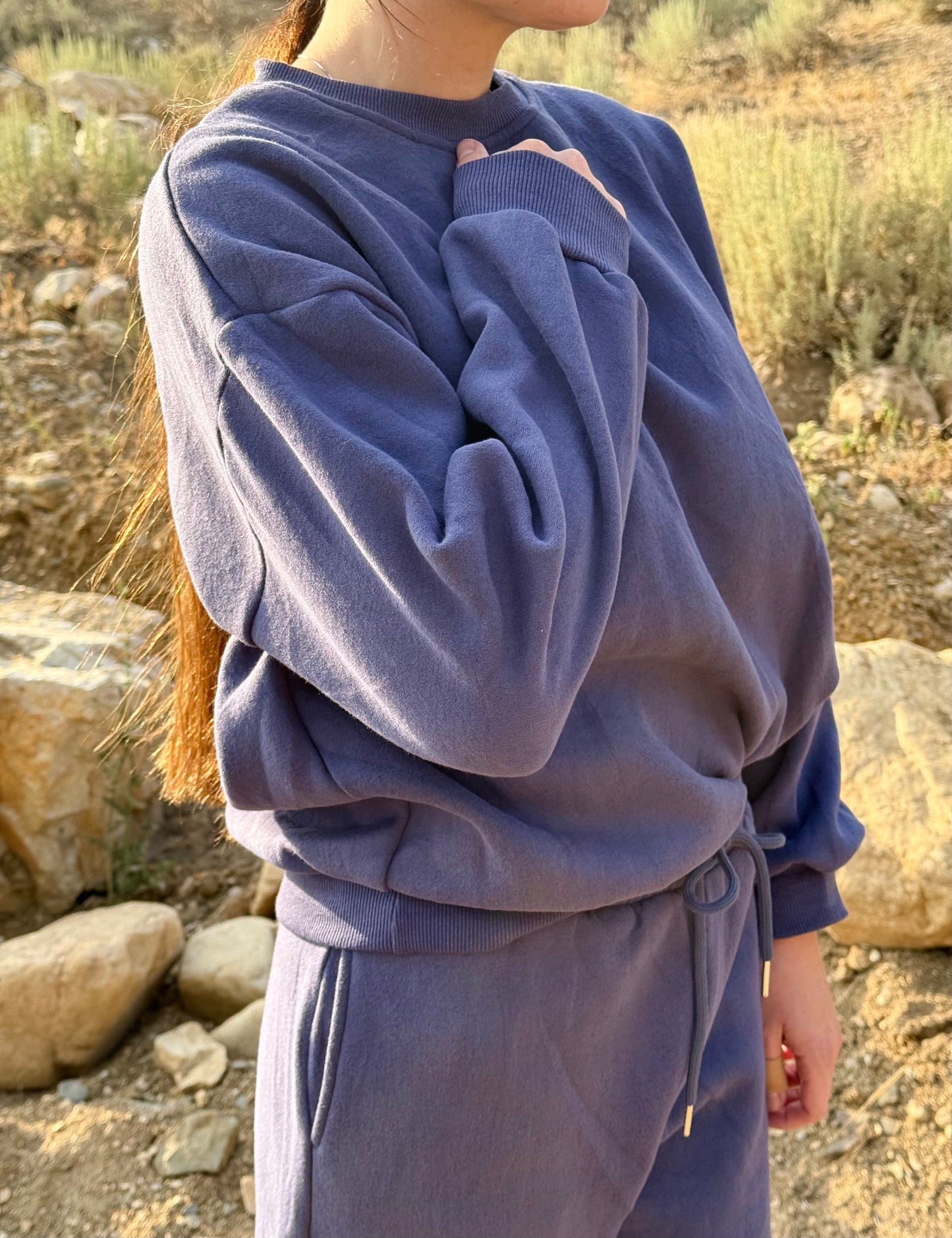 Navy Sweat Set