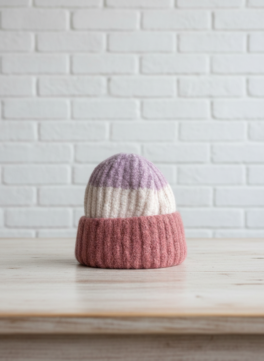 The Cozy Color Block Beanie