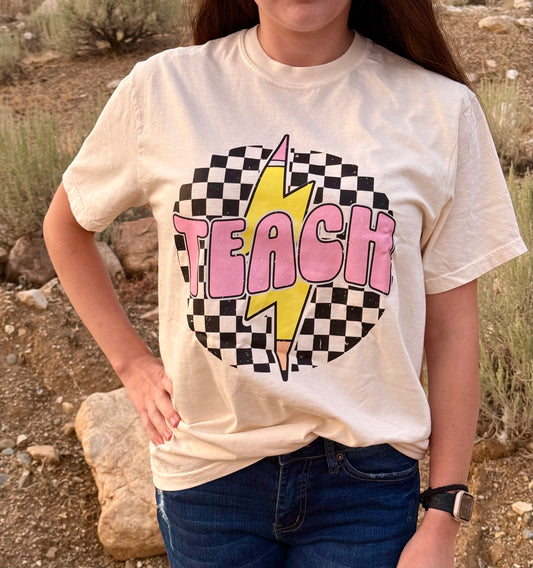 The Power Up Teach Tee