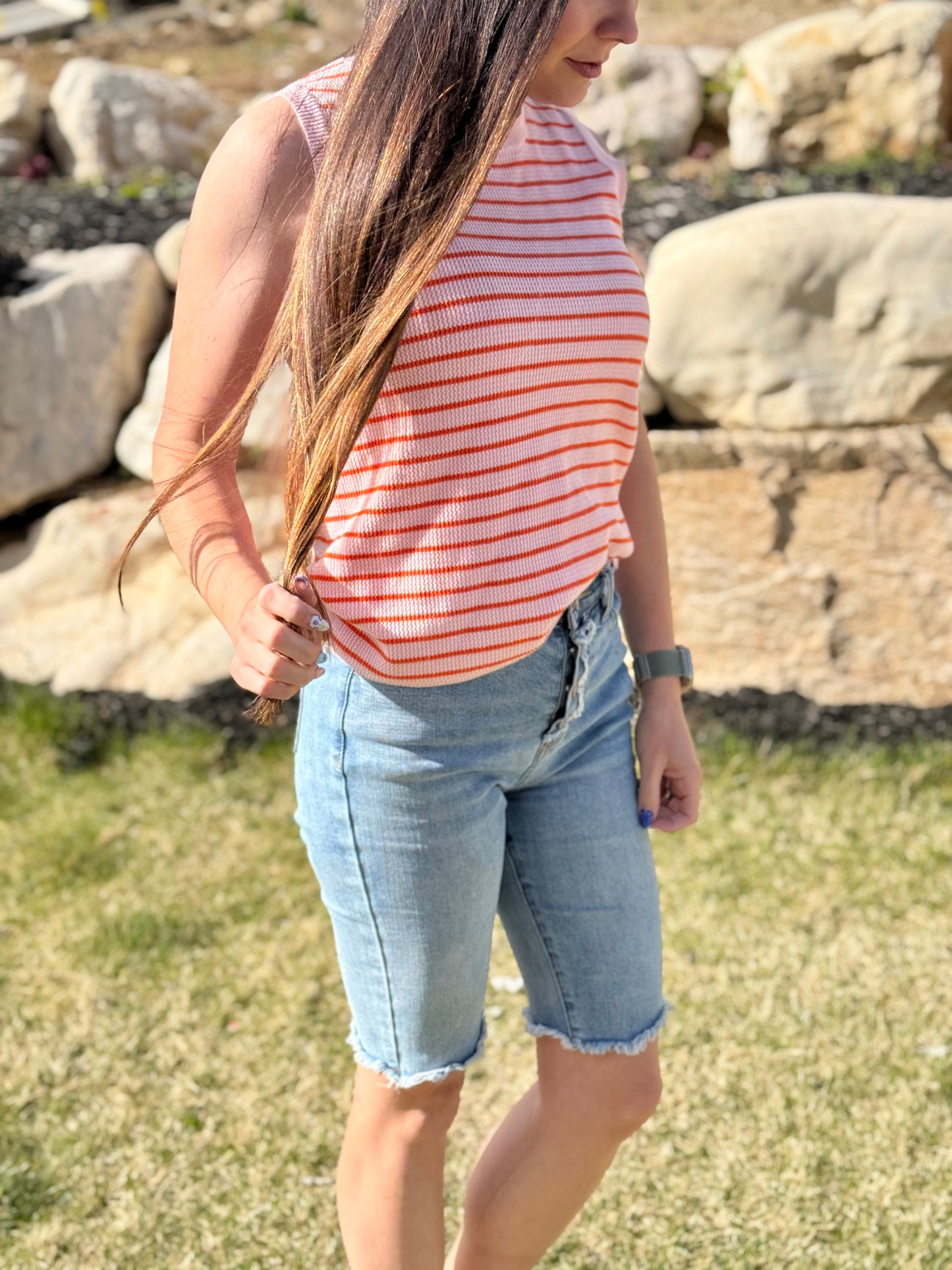 Citrus Stripe Tank