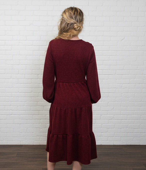 The Ruffled Red Dress