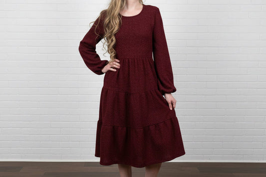 The Ruffled Red Dress