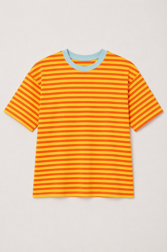 The Mango Tango Striped Tee