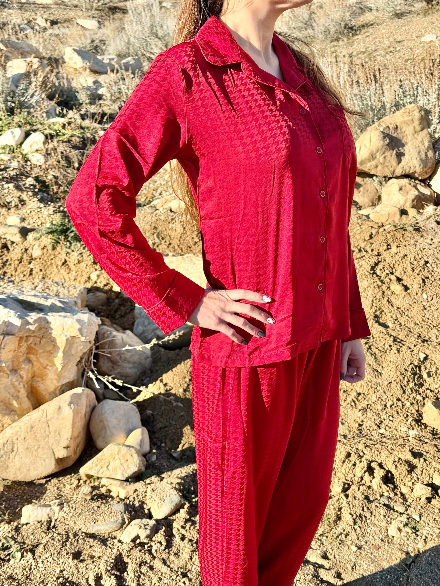 Cozy Satin Night Pajamas