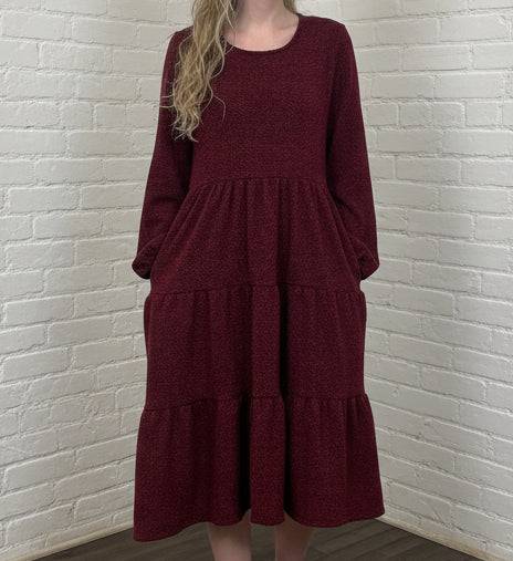 The Ruffled Red Dress