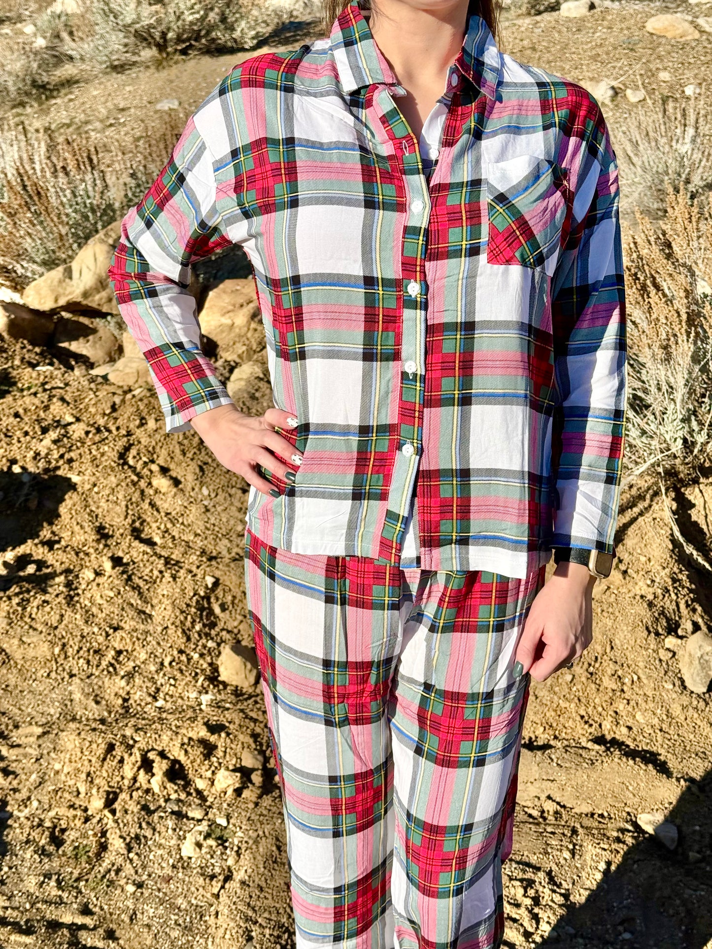 Cozy Christmas Night Pajamas