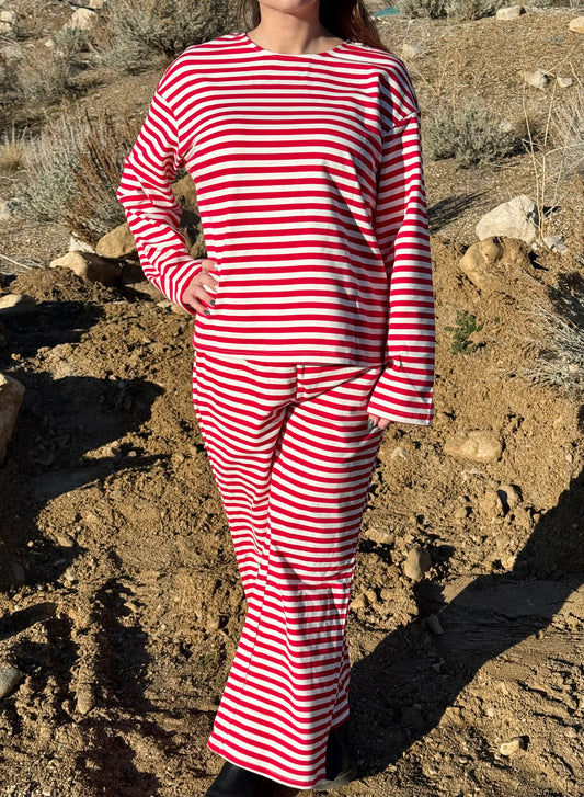 Cozy Candy Cane Lane Pajamas