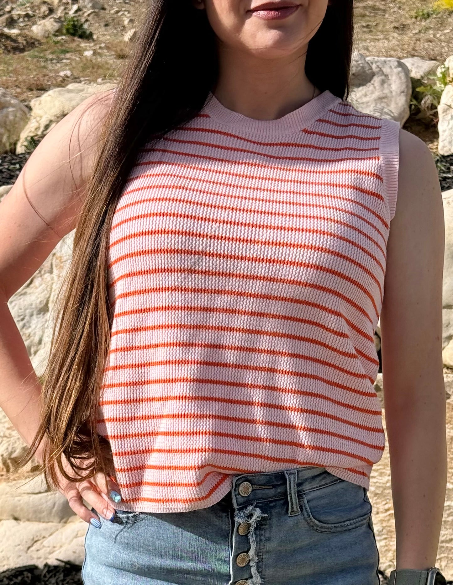 Citrus Stripe Tank