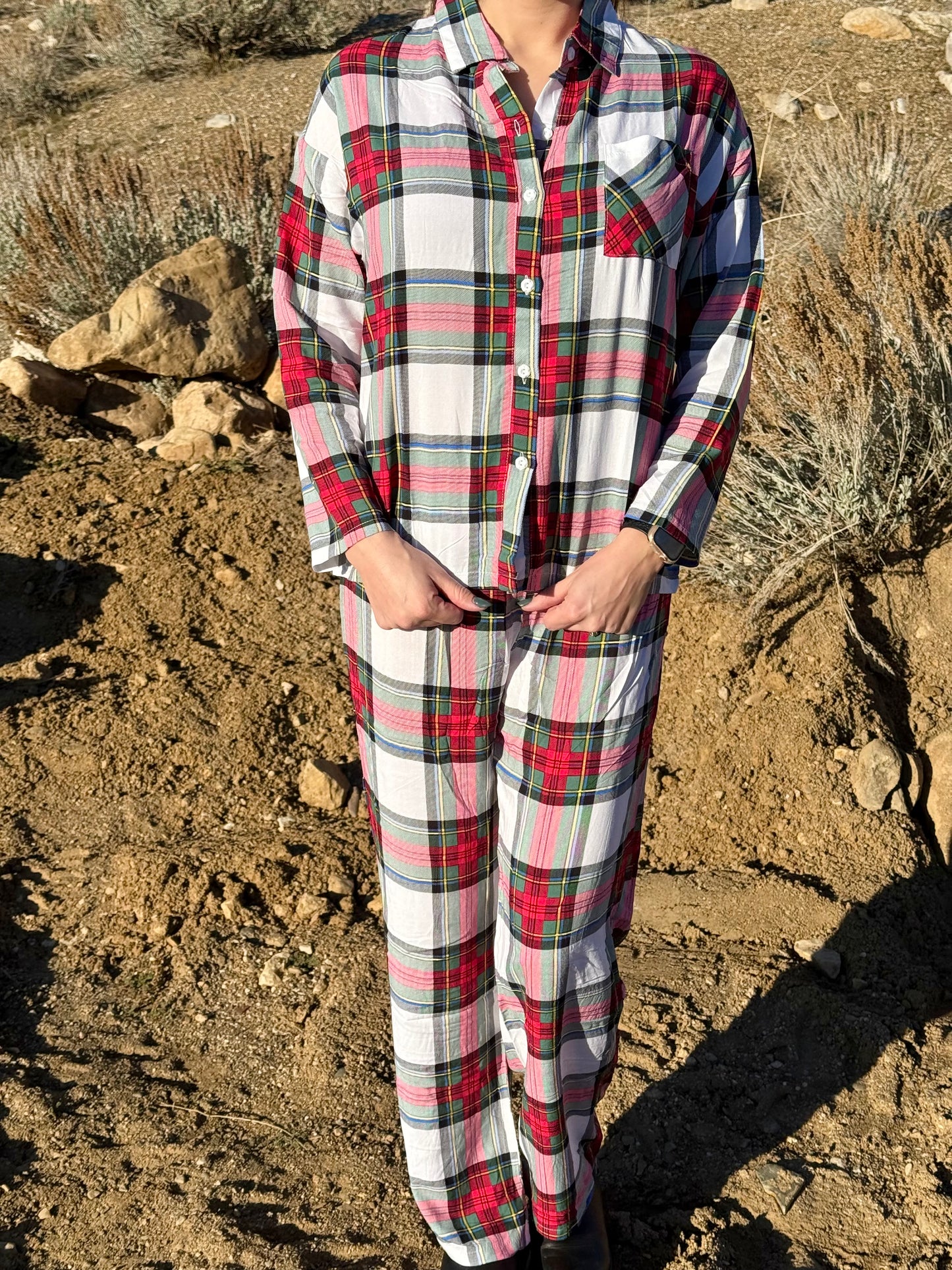 Cozy Christmas Night Pajamas