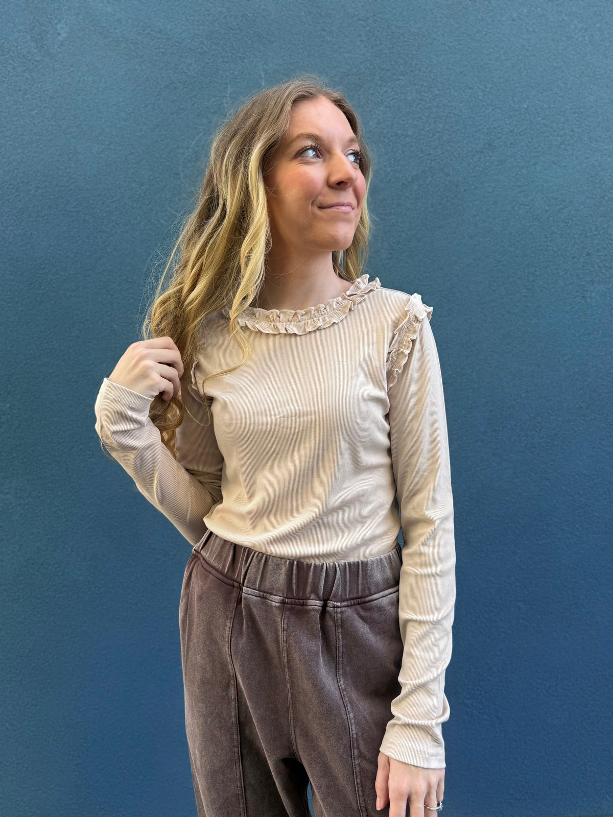 The Whimsy Ruffle Top