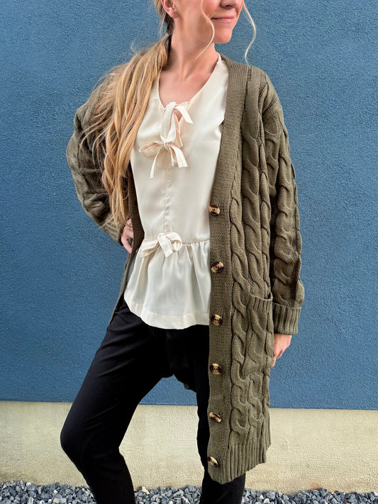 The Olive Grove Cardigan