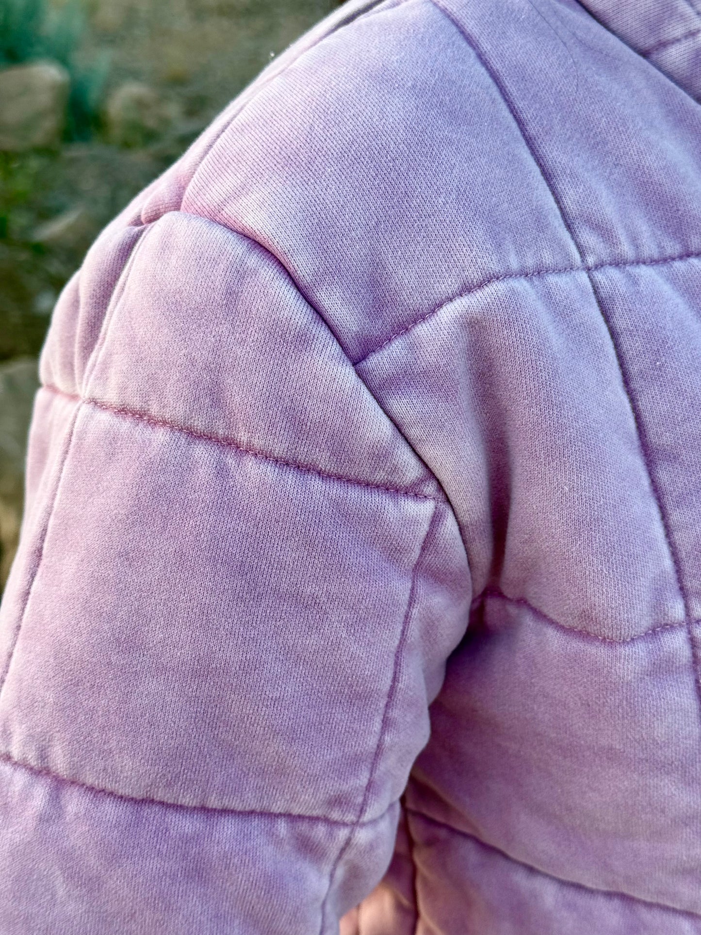 Quilted Dusty Pink Jacket