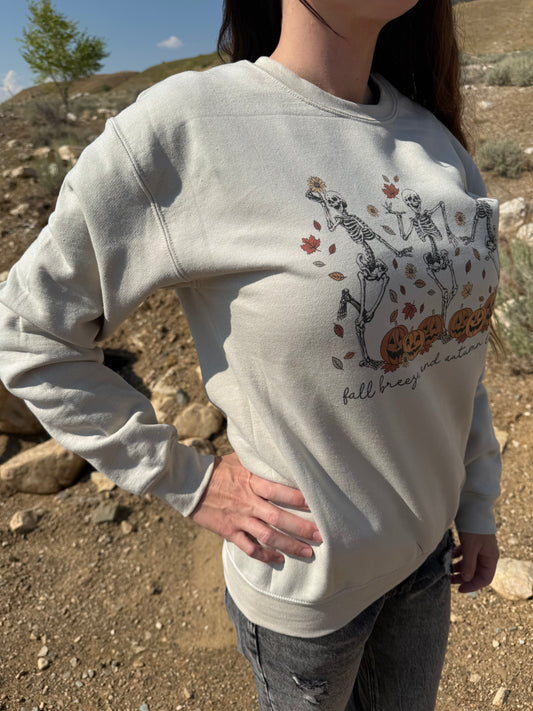Fall Breeze & Autumn Leaves Sweatshirt