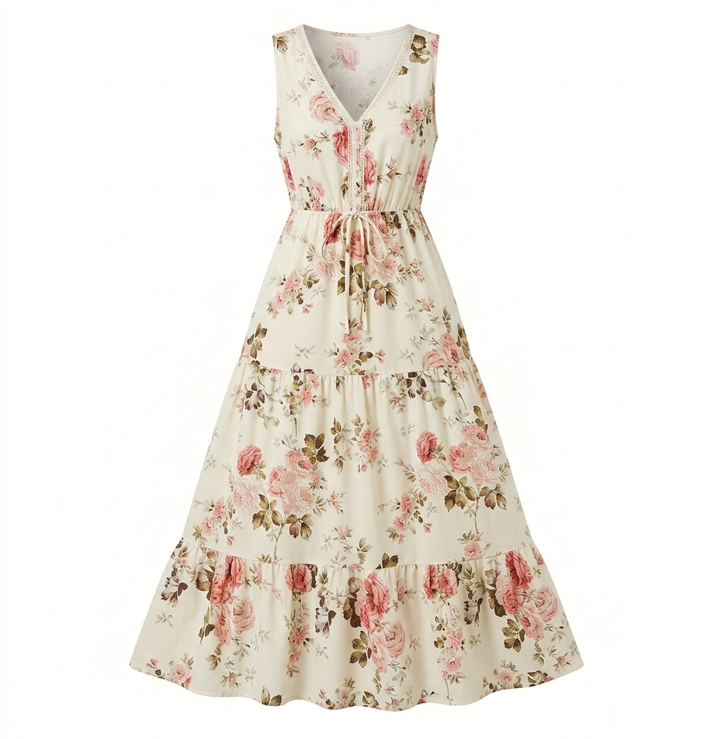 The Peach Bellini Dress